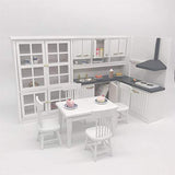 FenglinTech Dollhouse Miniatures Furniture Kitchen Set for 1 12 Scale Dollhouse Furniture