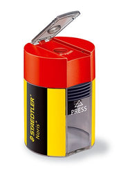 Staedtler : Pencil Sharpener : Yellow Black & Red