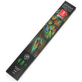 Arteza Colored Pencils, Pack of 3, A097 Parakeet Green, Soft Wax-Based Cores, Ideal for Drawing, Sketching, Shading & Coloring
