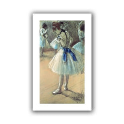 ArtWall 'Dancer' Unwrapped Flat Canvas Artwork by Edgar Degas, 14 by 22-Inch