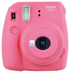 Fujifilm Instax Mini 9 Instant Camera - Flamingo Pink (Renewed)