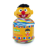 Lion Brand Yarn - Sesame Street One Hat Wonder - 4 New Characters! with Pattern Cards in Color (Bert, Ernie, Super Grover, The Count)