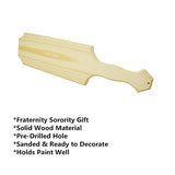 Wooden Paddle for Fraternity Sorority Paddles Solid Pine Unfinished Wood Greek Paddle 22inch 1PC-Lolifun