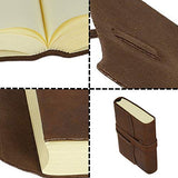 Handmade Medium Vintage Leather Journal Diary Men Women Gift for Him Her