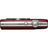 Canon PowerShot ELPH 180 Digital Camera (Red) Bundle with 32 GB Memory Card and More