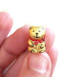 1:12 Dollhouse miniature Gold Bear