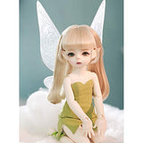 HGFDSA 1/6 BJD Doll SD Doll Simulation Doll 27.5Cm 10.8 Inches Doll Full Set Joint Doll Gift Package with BJD Clothes Wigs Shoes Makeup DIY Handmade Toys