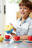 Green Toys Tea Set, Blue/Red/Yellow