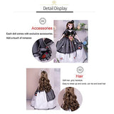 Xin Yan 1/3 Sd Bjd Dolls Fashion Dolls 23.8 Inch Ball Jointed Doll DIY Toys with Full Set Clothes Shoes Wig Makeup, Best Gift for Girls-Lori