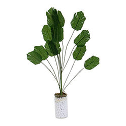 AUEAR, 1 12 Scale Miniature Dollhouse Plants Tree Ornaments Models Green Plant Pretend