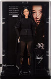 Barbie Tribute Collection Vera Wang Doll, Wearing Black Romper and Chiffon Dress, with Doll Stand & Certificate of Authenticity, Gift for Collectors