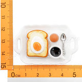 Odoria 1:12 Miniature Breakfast Food Dollhouse Decoration Accessories, B