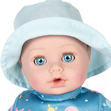 Adora Beach Baby Doll Sunny, 13 inch Beach Toy with Sun Activated Freckles & Rosy Cheeks