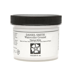 DANIEL SMITH 284055002 Watercolor Ground, 4 oz, Titanium White