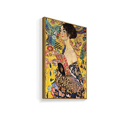 NWT Framed Canvas Wall Art for Living Room, Bedroom Gustav Klimt Canvas Prints for Home Decoration Ready to Hanging - 24"x36" inches