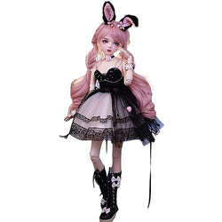 VLEYAN Hand-Painted BJD Doll, 1/3 Anime Doll with 31 Movable Joints, for Girls, Desk and Wall Decor, 22.8 Inches Tall BJD Doll (Ordinary Packaging)
