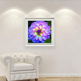 DIY 5D Beautiful Flower Landscape Diamond Painting Full Drill with Number Kits Home Cross Stitch Embroidery Paintings Canvas Pictures Wall Decoration Gifts Arts and Crafts for Adults and Kids 12x12in