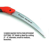 Corona RazorTOOTH  Folding Pruning Saw, 10 Inch Curved Blade, RS 7265D