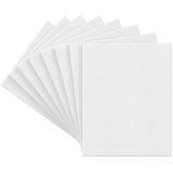 Arteza 11x14” Premium Stretched Canvas, Bulk Pack of 8, Primed, 100% Cotton for Painting, Acrylic Pouring, Oil Paint & Wet Art Media, Canvases for Artist, Hobby Painters & Beginner