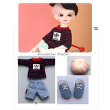 W&Y 1/6 BJD Doll, Original Design 10 inch Series 19 Joints Doll, DIY Toys Best Gift for Girls
