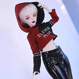 Y&D 1/4 BJD Doll 41CM 16" SD Dolls Ball Jointed Doll DIY Toys with Full Set Clothes Shoes Wig Makeup, Gift for Valentine's Day, Birthday, Christmas, Hand Painted Makeup