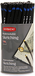 Water Soluble Graphite Sketching Pencil (Set of 72)