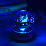 3D crystal LED Night Light,7 Colors Gradual Changing Table Lamp for Holiday Gifts or Home …