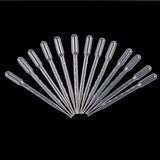 DIYASY 25 Pcs 3ML Plastic Transfer Pipettes,Disposable Graduated Pipettes Eye Dropper for Lab Science Multi- Purpose and Makeup Tool.