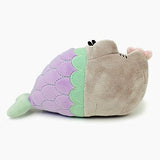 GUND Pusheen Mermaid Clam Shell Cat Plush Stuffed Animal, Multicolor, 7"