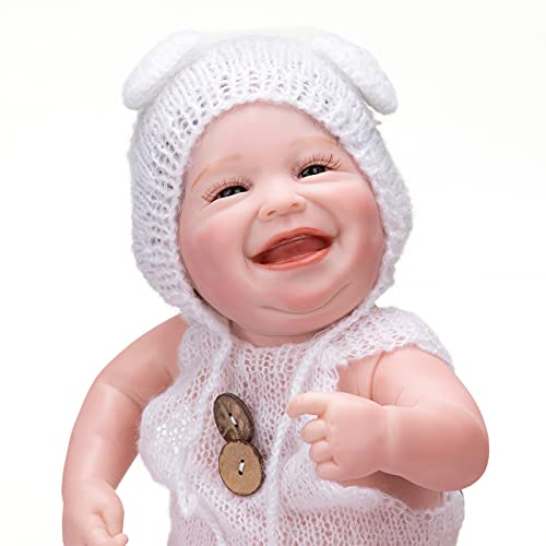 Anano Reborn Baby Dolls Silicone Full Body, 19 Inch Full Body Silicone  Reborn Baby Real Baby