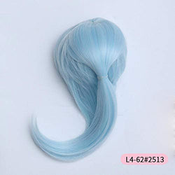 Wig for Doll Size 7-8inch 1/4 High-Temperature Handmade Wig Long Hair Doll Wigs in Beauty L4-622513 7-8inch