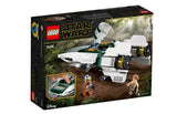 LEGO Star Wars: Resistance A Wing Starfighter Building Kit; Awesome Construction Model for Display