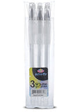 Fine Point White Gel Pen For Artists With Archival Ink Fine Tip Sketching Pens Drawing Illustration