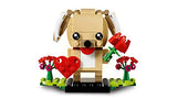 LEGO BrickHeadz 40349 Valentine's Puppy Building Kit (147 Pieces)