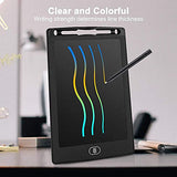 LCD Writing Tablet 12 Inch Colorful Drawing Tablet for Kids, Electronic Writing Drawing Pads Portable Doodle Board Gifts for Kids Office Memo Home Whiteboard