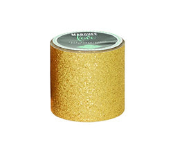 American Crafts 369450 Glitter Tape, 2"/8', Gold