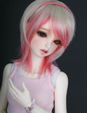 (17.5-19CM) BJD Doll Hair Wig 8-9" 1/4 MSD DZ DOD LUTS Short Hair / 2 Colors Mixed / FA52