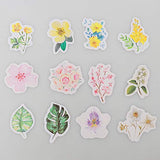 Pengxiaomei 360 Pcs Small Vinyl Flower Stickers ,Waterproof Pretty Stickers for Hydro Flasks,Scrapbooking Flower Sticker for Suitcase Diary Laptop Notebooks Scrapbook（8 Styles of Flowers Stickers, 2-4cm）