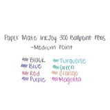 Paper Mate InkJoy 300RT Retractable Ballpoint Pen, Medium Point, 24/Pack, Black (1781569)
