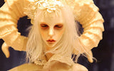Zgmd 1/3 BJD Doll Dolls Big Horn Uncle Free Eyes with Face Make Up