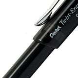 Pentel Twist-Erase GT, 0.5mm, Mechanical Pencil Transparent Black barrel, Box of 12 (QE205A)