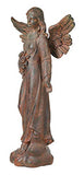 Kensington Hill English Tudor Angel Outdoor Statue 41 1/2" High Sculpture for Yard Garden Patio Deck Home Entryway Hallway