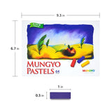 Mungyo Soft Square Pastels Chalk, Assorted 64 Colors. Enjoy Drawing & Painting with Mungyo Professional Artist Quality Pastels. Perfect for Students, Beginners, Artists, Kids & Everyone. Safe to Use.