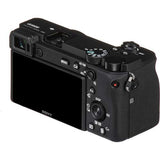 Sony Alpha a6600 Mirrorless Camera (ILCE6600/B) UHD 4K Body Kit + Extra Battery + Flash + 128GB U3 V30 Memory Accessory Bundle