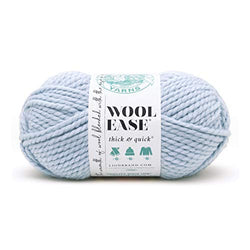 Lion Brand Wool-Ease Thick & Quick Yarn, Glacier