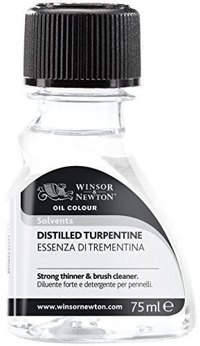 Winsor & Newton Distilled Turpentine, 75ml