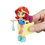 My Little Pony Equestria Girls Fashion Squad Rainbow Dash & Sunset Shimmer Mini Doll Set with 40+ Accessories