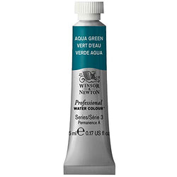 Winsor & Newton Professional Water Colour Paint, 5ml tube, Aqua Green