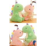 Stuffed Animal Plush Toys, Cute Dinosaur Toy, Soft Dino Plushies for Kids Plush Doll Gifts for Boys Girls (Green, 19.7 Inch)