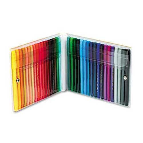 Pentel Fine Point Color Pen Set, 36 Assorted Colors, 36/Set